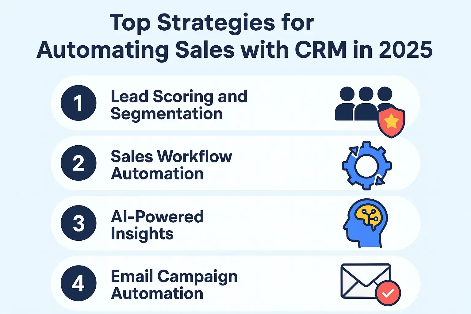 Top Strategies for Automating Sales with CRM in 2025